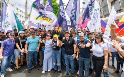50 mil panameños se unen a Rómulo Roux en Colón, Chiriquí, Los Santos y Panamá