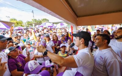 La Alianza del Cambio CD-Panameñista rugió en Colón y se apodera de las calles de Portobelo y Buena Vista